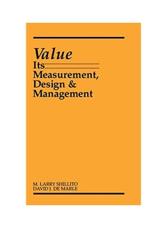 Buy Value: Its Measurement, Design, and Management hardcover english in UAE