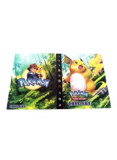 Buy 112-Pockets Pokemon cards Album Multicolour in Saudi Arabia