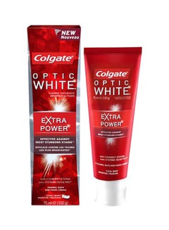 Buy Optic White Extra Power Toothpaste multicolor 75ml in UAE