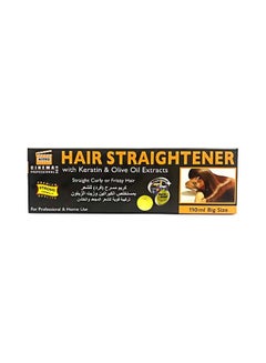 Buy Nitro Canada Hair Straightener Keratin & Olive Oil Extracts Black 110ml in UAE