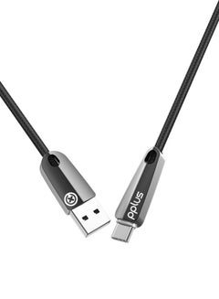 Buy USB Type-C Port Data Cable Black in Saudi Arabia