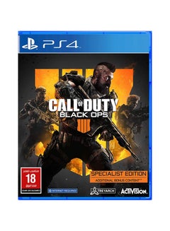 Buy Call Of Duty Black OPS 4 Specialist Edition - Action & Shooter - PlayStation 4 (PS4) in Saudi Arabia