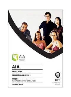 اشتري AIA 9 Management Information: Study Text Paperback في الامارات