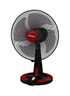 اشتري Desk Fan 16 Inch, 4 Blades TDF16 Red في مصر