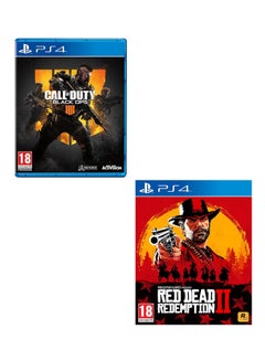 اشتري لعبة الفيديو "Call Of Duty: Black OPS 4" ولعبة الفيديو "Red Dead Redemption 2" - بلاي ستيشن 4 (PS4) في مصر