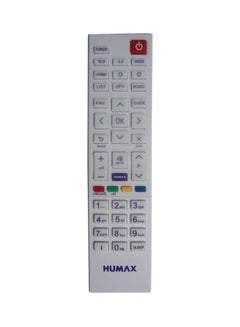 Buy Remote Control For Humax Bein Sport Receiver RM-M03 White/Blue/Red in UAE