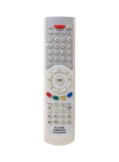 Buy Remote Control For Qmax HD Receiver A99096 Silver/Grey in UAE