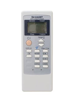 Buy Remote Control For Sharp Air Conditioners A68065 White/Grey in Egypt