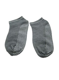 Buy Women Sport Pilates Yoga Non Slip Grip Socks in Saudi Arabia