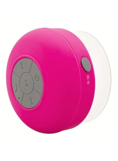 Buy Mini Portable Waterproof Bluetooth 3.0 Speaker V4886 Pink in Saudi Arabia