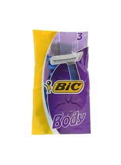 Buy 3 Piece Body Shaver Set Blue in UAE