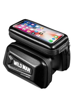 Buy Mountain Bicycle Front Frame Phone Holder Bag in UAE