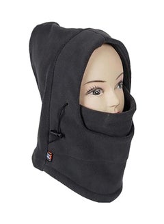 Buy Hooded Mask Thick Warm Cap One Size in UAE