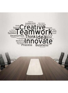 اشتري Team Work 10 Wall Sticker Black 60x45 سنتيمتر في مصر