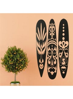 Buy African 1 Wall Sticker Black 36x24centimeter in Egypt