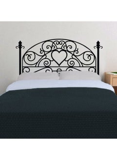 اشتري Decorative Bed Wall Sticker Black في مصر