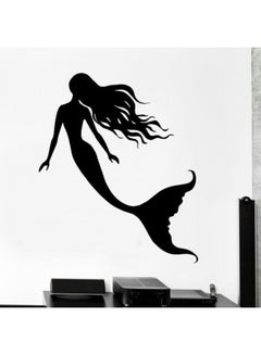 اشتري Mermaid 2 Wall Sticker Black 116x52 سنتيمتر في مصر