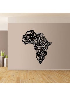 Buy African Continent Wall Sticker Black 60x45cm in Egypt