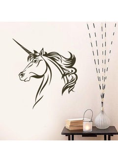 Buy Unicorn Wall Sticker Black 36x24cm in Egypt