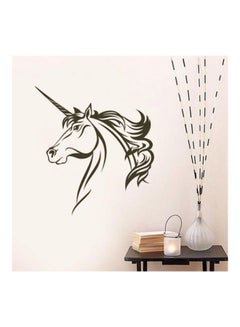 Buy Unicorn Wall Sticker Black 65x38cm in Egypt