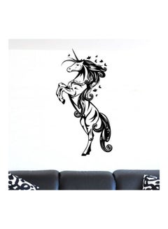 Buy Unicorn Force Wall Sticker Black 36x24cm in Egypt