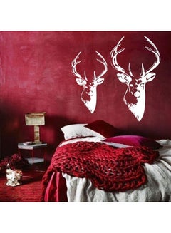 Buy Deers Wall Sticker White 38x65cm in Egypt