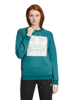 Buy Trefoil Sweatshirt Noble Green in UAE