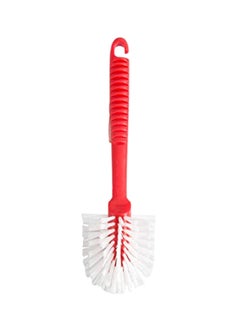 Buy Dish Brush Red/White 7x17x4centimeter in UAE