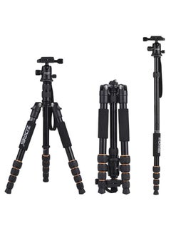 Buy Q666 Professional Tripod With Ball Head Black in Saudi Arabia