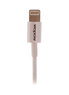 Buy Data Sync Charging Lightning Cable For Apple iPhone 5/6/6s White in UAE