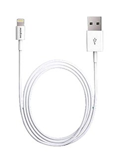 Buy USB To Lightning Cable White in Saudi Arabia