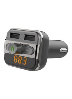 Buy Bluetooth Car Charger Black in UAE