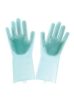 اشتري Pair Of Magic Cleaning Gloves Green في السعودية