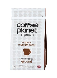 Buy Organic Medium Roast Coffee Ground 250grams in UAE