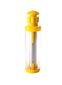 Buy Stainless Steel Corn Cob Remover Yellow/Silver/Clear in Saudi Arabia
