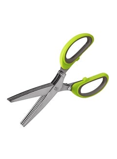 Buy Stainless Steel Heavy Duty Kitchen Shear Silver/Green in Egypt