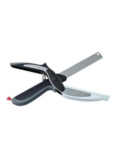 Buy Stainless Steel Kitchen Scissors Silver/Black 24.7cm in Egypt