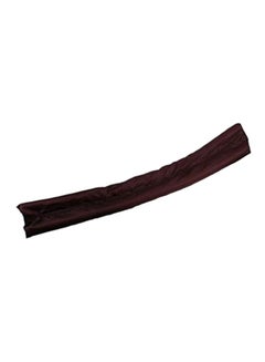 Buy 2-Piece Twin Door And Window Draft Dodger Guard Stopper Brown in Egypt