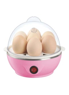 Buy Multi-Functional Electric Eggs Boiler Steamer 350.0 W 45573 Pink/Clear in UAE