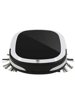 Buy Ultra Thin Rechargeable Robot Vacuum Cleaner 24238 Black/White in Saudi Arabia