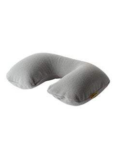 Buy Inflatable Travel Neck Pillow Grey in UAE