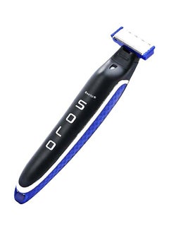 Buy Boxili Solo Men Electric Razor Facial Hair Remover For Trimming Edging Shaving VQ-45 Multicolour Black/Blue in Saudi Arabia