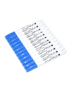 Buy 12-Piece Supreme Calligraphy Pen Blue in UAE