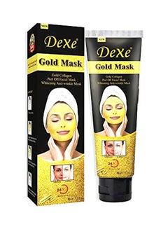 اشتري 24k Gold Whitening Collagen Peel-off Anti Wrinkles Facial Mask في الامارات
