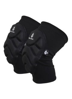 Buy 2-Piece Elastic Knee Protector Pad in Saudi Arabia