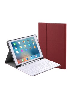 Buy iPad Pro Case with Wireless Keyboard Red in Saudi Arabia