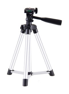 اشتري Professional Foldable Tripod Camera Mount Stand 30centimeter Silver/Black في السعودية