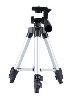 Buy Foldable Tripod Camera Mount Stand Silver/Black in UAE