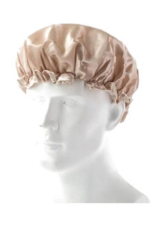 اشتري قبعة استحمام بتصميم ربطة مطاطية مضادة للماء بني 25سنتيمتر في السعودية
