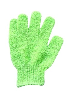 Buy Exfoliating Body Scrub Gloves Green in Egypt